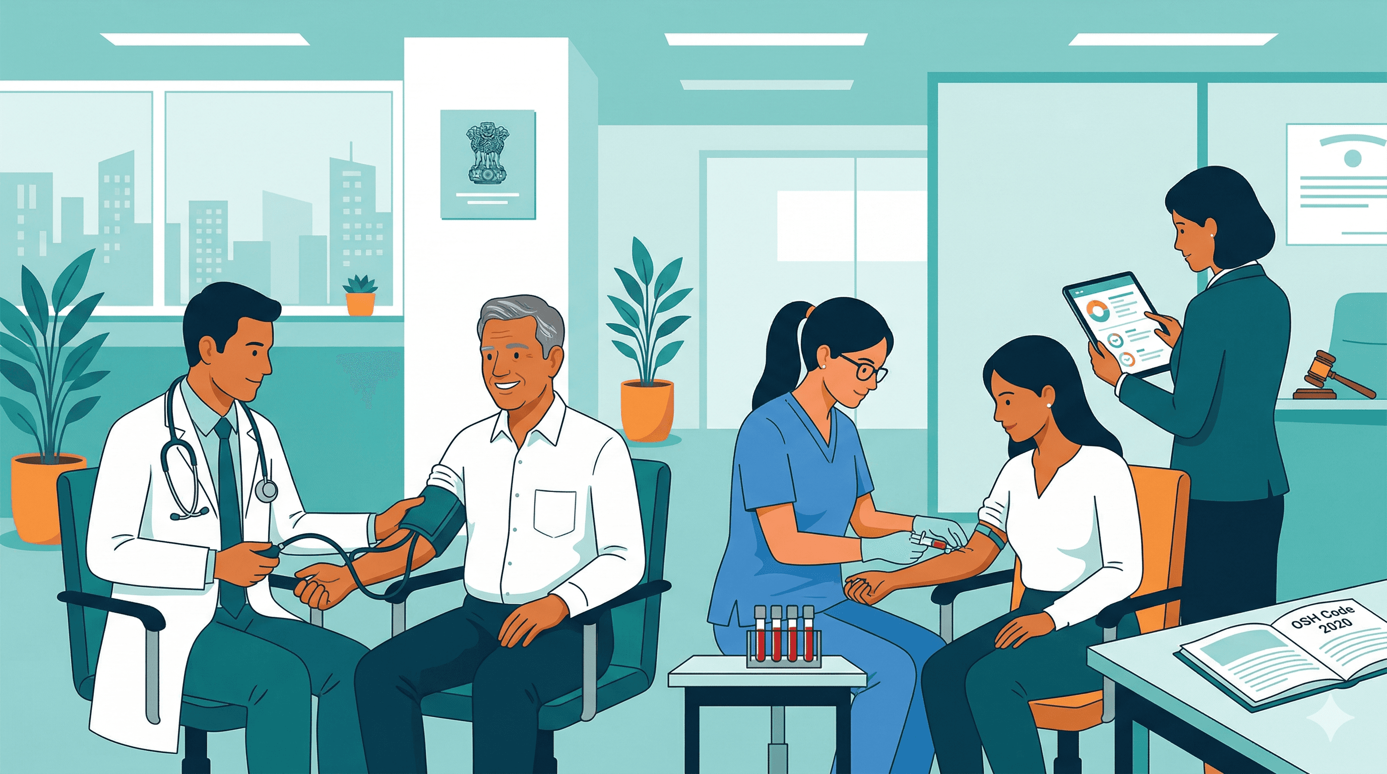 India's OSH Policy Update: Mandatory Annual Health Check-ups for Employees Above 40